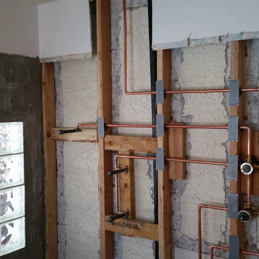 Copper pipe installation for Burst Pipe Repair in College